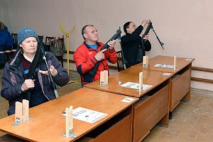 Соревнования по стрельбе из пневматической винтовки в зачет X заводской спартакиады